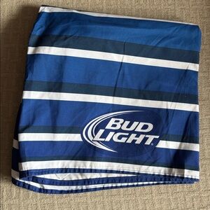 Bud Light Blue Striped Classic Boardshort, Size:38,NWOT